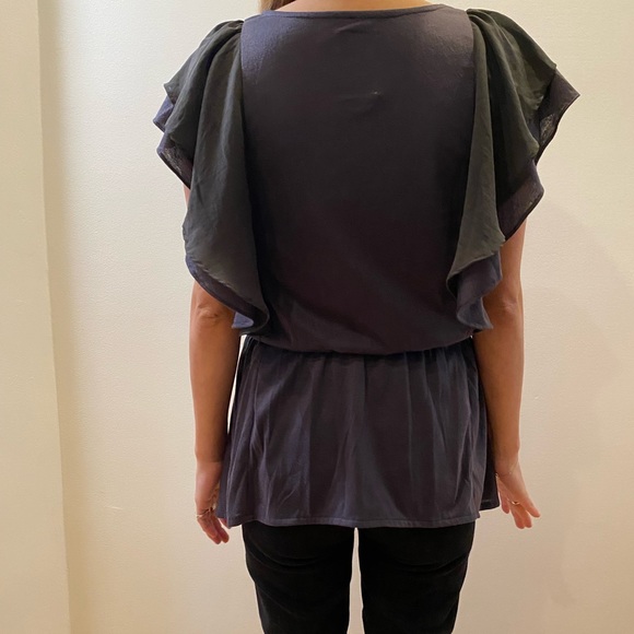 💟Purple Ruffle Top 💟 - Picture 6 of 10